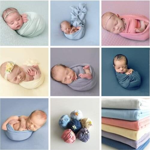 Newborn Photography Props Accessories Wrap+Background Blanket Baby Photo Wraps Background Cloth Studio Infant Shoot Props