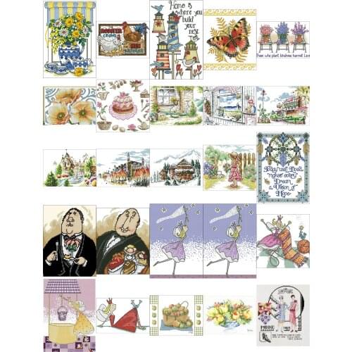 Top selling 4.87usd light coffee 5 Counted Cross Stitch 11CT 14CT 18CT Cross Stitch Kits Embroidery Needlework Sets