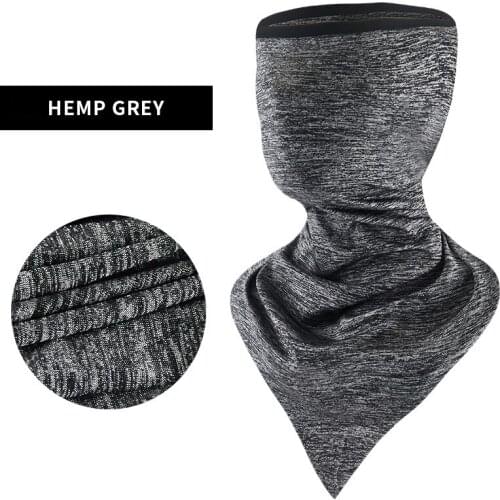 Cycling Mask Ice Silk Triangle Scarf Unisex Sunscreen Dustproof Quick-drying Fashion Universal Comfort Four Seasons Sports Tools