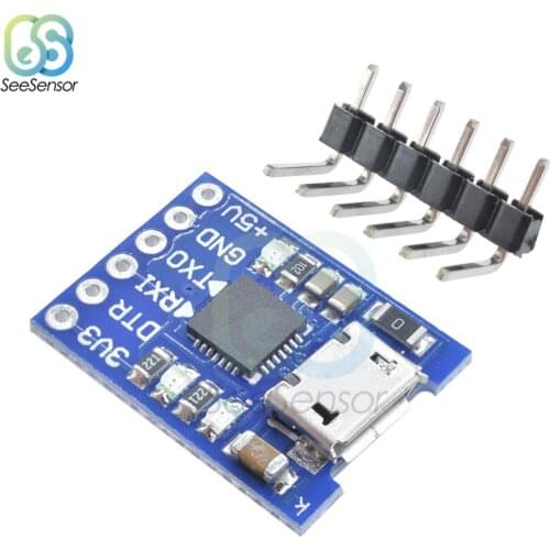 Micro USB CP2102 Module USB 2.0 to UART TTL Adapter Module 6Pins Serial Converter STC Replace FT232 for Arduino CJMCU CP2102