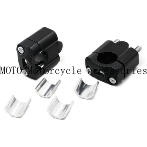 Motorcycle Bar Clamps 35MM Raised Handlebar Handle Bar Risers Universal for 22MM 7/8"-28MM 1-1/8 Fat Bar Pit Dirt Moto Bike