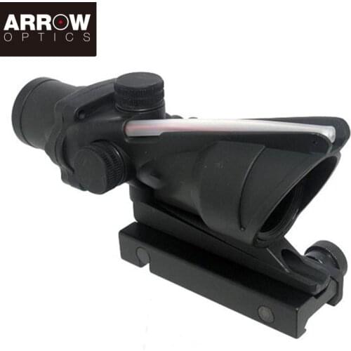 Optical Sight ACOG TA31 Style 4x Combat Scope BK Scope For Rifle Hunting Airsoft Accessories Rifle Scope Telescopic Sight