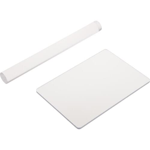 Durable Sculpey Polymer Clay Acrylic Roller Rolling Pin 20x2cm Craft Tools