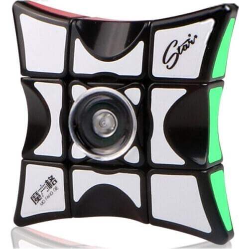 Qiyi finger cube with 1x3x3 New style plastic anti stress puzzle toy spinner For Children Kids Gift Toy