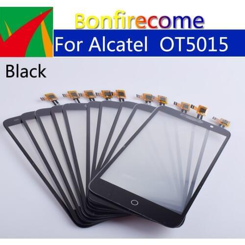 10Pcs\lot touchscreen For Alcatel One POP 3 5.0 OT 5015D 5015A 5015X OT5015 Touch Screen Panel Sensor Digitizer Replacement