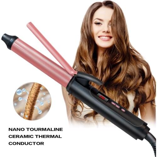 Professional Hair Curler Ceramic Curling Iron 9mm 26mm Hair Crimper Curly Iron Tongs Corrugated Hair Curlers Rollers Machine