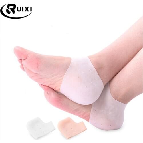 Foot Protector Heel Socks Silicone Against Peeling Washable Moisturizing Gel Soft Prevent Dry Skin Foot Skin Care Silicone pad
