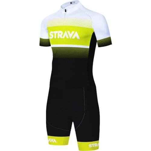 Strava One Piece Skinsuit Conjunto Maglia 자전거의류 Maillot Hombre Roupa Ciclismo Masculino Set Cycling Jersey Fietskleding Heren