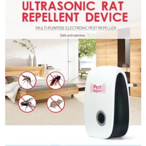 Banggood Enhanced Version Electric Ultrasonic Anti Mosquito Insect Repeller Rat Mouse Cockroach Pest Reject Repellent EU/US Plug