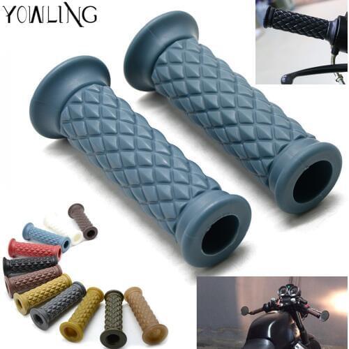Vintage Handle Grip Motorcycle High Quality Protaper Dirt Pit Bike Motocross 7/8" Handlebar Rubber Gel Hand Grips Brake Hands