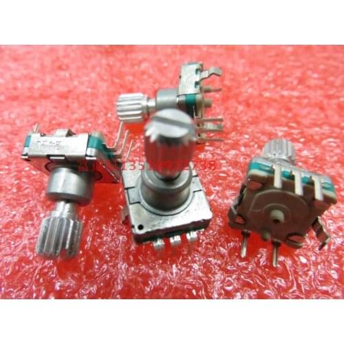 [VK] ALPS imported encoder 360 degrees EC11 30 with a switch 13 mm flower axis pulse code switch