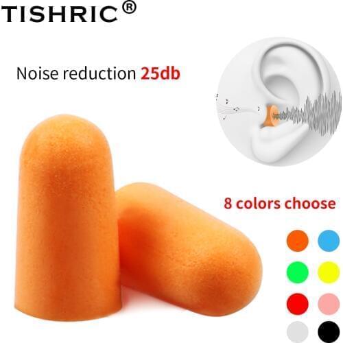 10pairs Foam Tapered Ear Plugs Soft Sleep Travel Sound Insulation Noise Reduction Earplugs Ear Protection