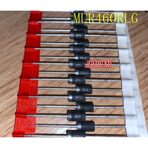 20PCS/LOT New original MUR460RLG MUR460 DO-27 4A 600V