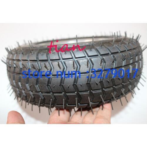 9x3.50-4 tire 9'' wheel for Turf Rider Tread 4 Ply Tubeless Lawnmower Golf Go Cart ATV Pocket Bike Go Kart Mobility Scooter