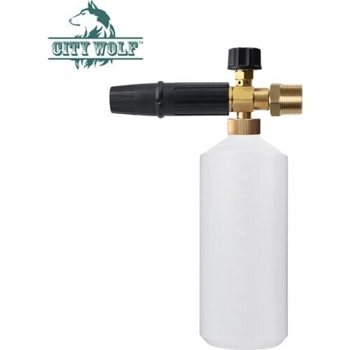 CIty Wolf High Pressure Snow Foam Lance Soap Bottle for Professional Lavor AR Patriot Elitech Daewoo auto cleaning accessories