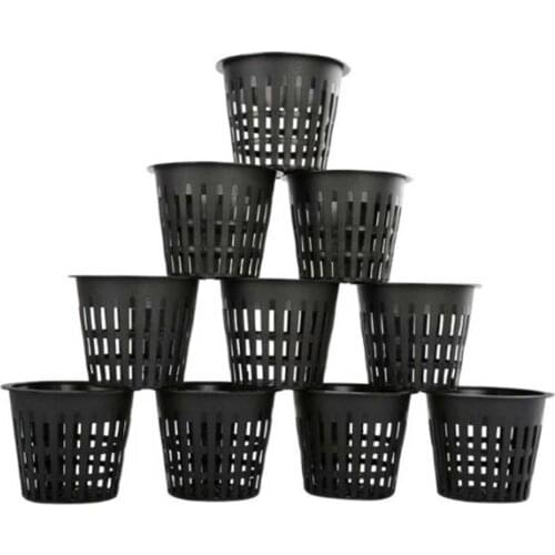 Hot Sale ! NEW Heavy Duty Hydroponic Mesh Pot Net Cup Basket Hydroponic Aeroponic Vegetable Plant Soilless Cultivation Basket