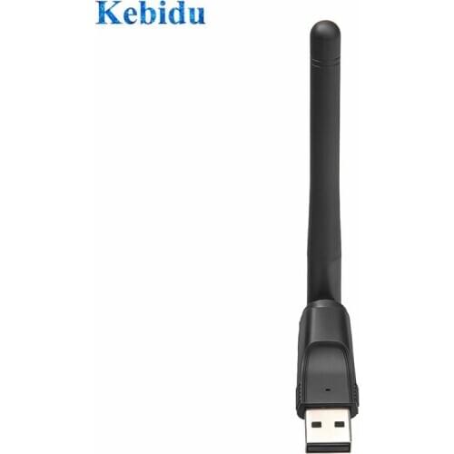 KEBIDU 150Mbps Wifi Adapter USB 2.0 WiFi Dongle MT-7601 Mini Wi-fi Receiver Wireless Network Card 802.11b/n/g Antenna wi fi