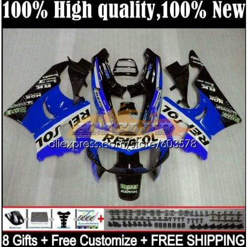 Body For HONDA CBR893RR CBR900RR CBR 893RR 1994 1995 1996 1997 31CL.113 CBR900 CBR893 CBR 893 RR 94 95 96 97 Fairing Blue Repsol