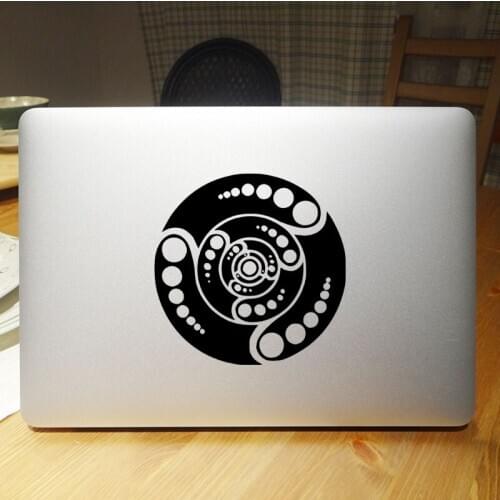 UFO Crop Circle Laptop Sticker for Apple Macbook Decal Pro 16" Air Retina 11 12 13 14 15 inch HP Mac Book Notebook Skin Sticker