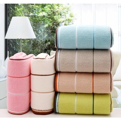 Brand New 140*70cm Cotton Towel Magic Bath Towel Adult Beach Towel Towel Bathroom