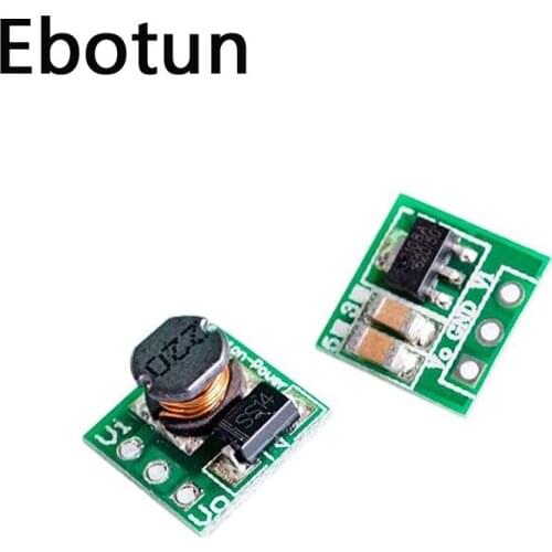 For 0.9-5V To 5V DC-DC Step-Up Power Module Voltage Boost Converter Board 1.5V 1.8V 2.5V 3V 3.3V 3.7V 4.2V To 5V