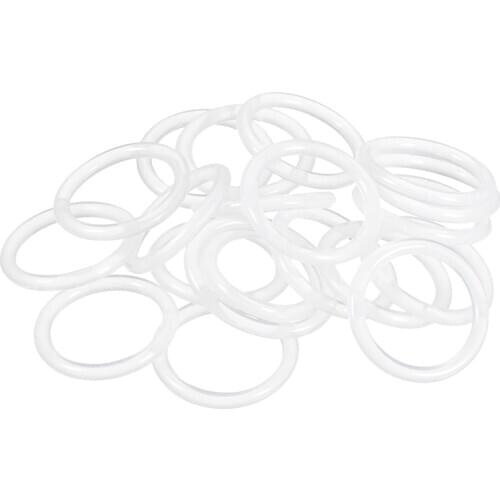Uxcell Silicone O-Rings, 19mm Inner Diameter, 25mm OD, 3mm Width, Seal Gasket 20pcs