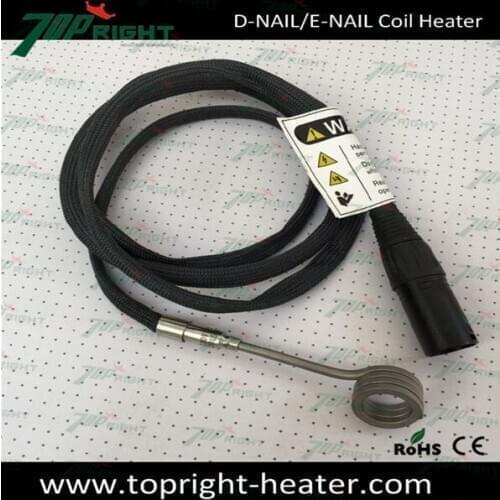 120v 100/120/150w spiral enail coil heater with black kevlar sleeve, 6types for your choice