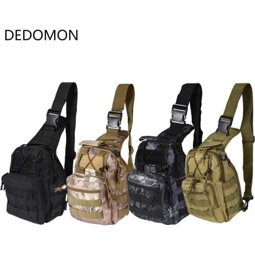 Molle Outdoor Climbing Bags,Military Tactical Backpack,Single Shoulder Bag,Sport Backpack,Camping Hiking Bag,Travel Rucksack Bag