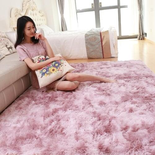 Thick Carpet for Living Room Plush Rug Children Bed Room Fluffy Floor Carpets Window Bedside Home Decor Rugs Soft Velvet Mat
