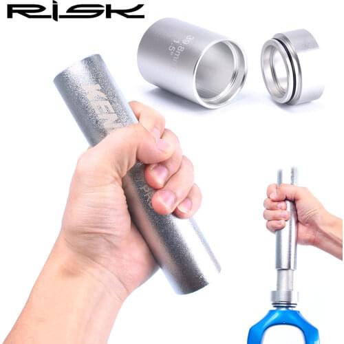 RISK Bike Fork Headset Steer Tube MTB Bicycle Crown Race Setter Bike Front Fork Replacement Installation Bike Tools