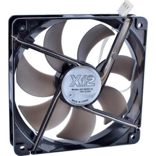 COOLING REVOLUTION 12025 12cm 120mm fan 120x120x25mm 12V 0.25A speed monitoring computer CPU cooler fan chassis fan blue light