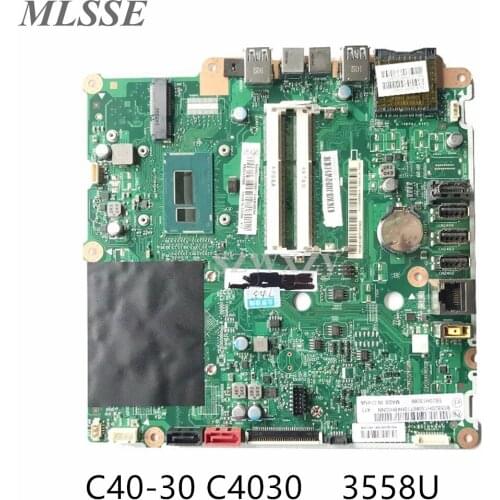 High Quality For Lenovo C40-30 C4030 All-in-on AIO PC Motherboard 5B20H13086 DDR3 3558U 100% Tested Fast Ship
