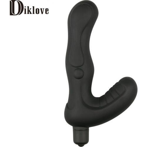 10 speeds vibrating silicone G Point Stimulate prostate massager Anal Vibrator anal plug male masturbation man Sex Products