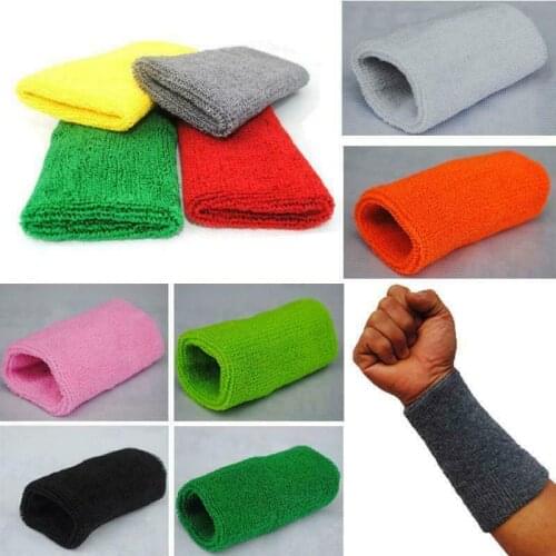 15cm basketball gym unisex sports cotton sweat with soft and comfortable wristband