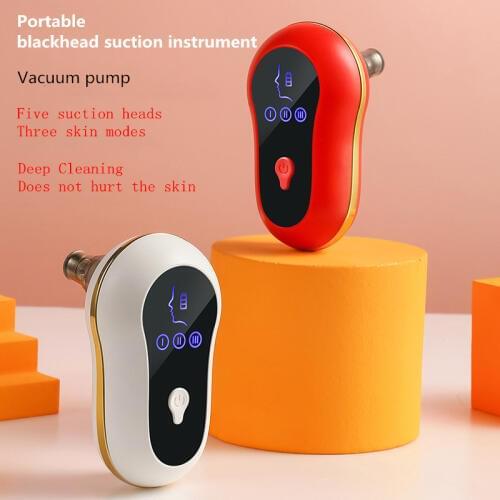 Blackhead Remover Vacuum Portable Pore Cleaner Blackhead Acne Remover Facial Care Cleanser Acne Extractor Microdermabrasion