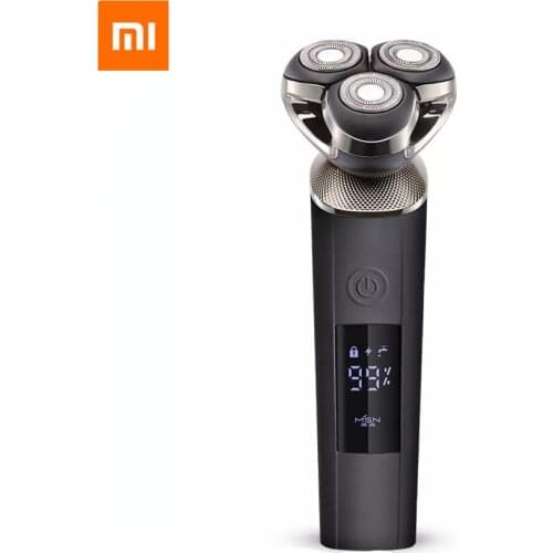 Xiaomi MSN Electric Shaver Three-blade Shaver LCD Display Intelligent Control Automatic Full Body Washing USB Type-C Charging