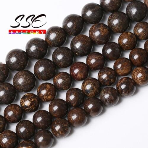 Wholesale Natural Bronzite Stone Beads Round Loose Spacer Beads 4/6/8/10/12 mm Strand 15'' For Jewelry Making DIY Women Bracelet