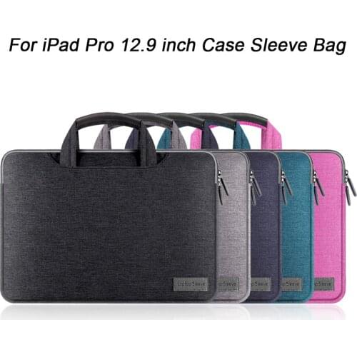 For iPad Pro 12.9 inch Case 2020 2021 M1 Case Funda A2378 A2228 A2231 Sleeve Bag For iPad 12.9 2018 2017 2015 Pro12.9 Tablet BAG