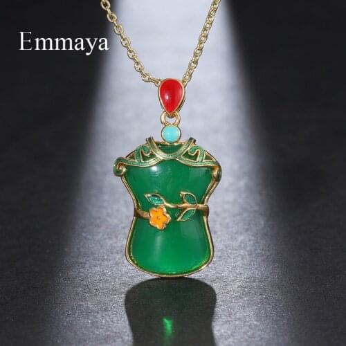Emmaya Classical Style Fashion Statement Necklace For Female Traditional Elegant Jewelry In Party Eye-catching Ornament