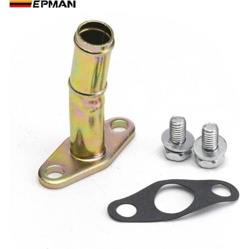 Epman Turbo Oil Drain Return Pipe Kit For For KKK K14 K16 GT25 GT28 Turbochargers EPHBOV1036