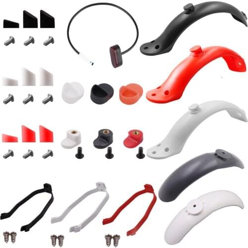 Fenders Scooter Wings Rear Mudguard Fender Guard / Bracket / Hook /Taillight for Xiaomi M365 Pro Electric Scooter Accessories