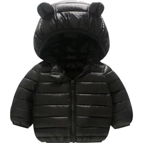 Jackets Thick Coats Toddler Kids Baby Grils Boys Clothes Hooded Outdoor Jacket Thick Warm Windproof Coat Children Outerwear