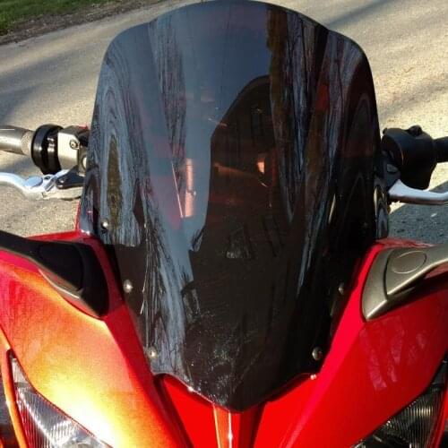 Motorcycle Windshield WindScreen For 2006-2011 Yamaha FZ1 Fazer FZ1S FZS1000S 06 07 08 09 10 11 2009 2010 Black Free Shipping