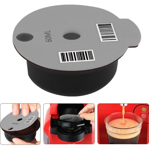 Refillable PP Coffee Capsule for Bosch for Tassimo Stainless Steel Mesh