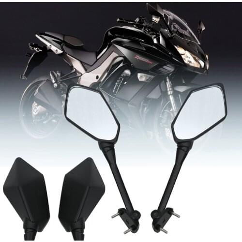 Motorcycle Rearview Rear View Mirrors For KAWASAKI NINJA 650R ER6F ER-6F 2009-2016 NINJA 400R 2010-2014 Z1000SX 2011-2012