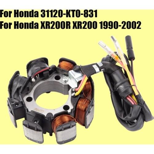 Stator Coil for Honda XR200R XR200 XR 200R 200 R 1990 1991 1992 1993 1994 1995 1996 1997 1998 1999 2000 2001 2002 31120-KT0-831