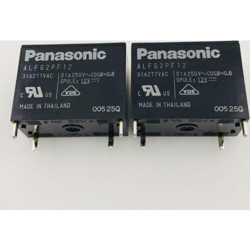 Original ALFG2PF12 4pin 31A277VAC 12VDC relays