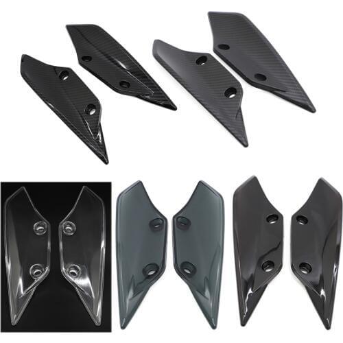 Front Fender Spoiler Winglets Fairing Panel Cover Case Side Wing For BMW S1000RR 2009 - 2014 S1000RR HP4 S 1000 RR Carbon Fiber