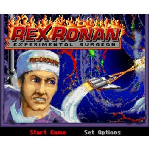 Rex Ronan - Experimental Surgeon 16 bit Big Gray Game Card For NTSC Game Player Drop Shipping