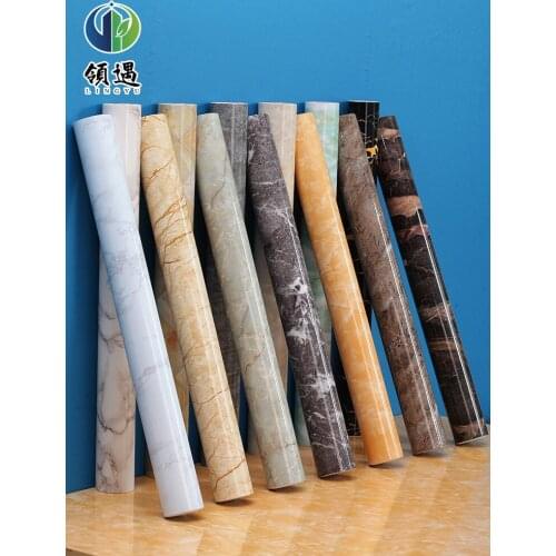 Self-adhesive Wallpaper Waterproof Marbled Kitchen Oil-proof Stickers Refurbished Thickened Wallpaper